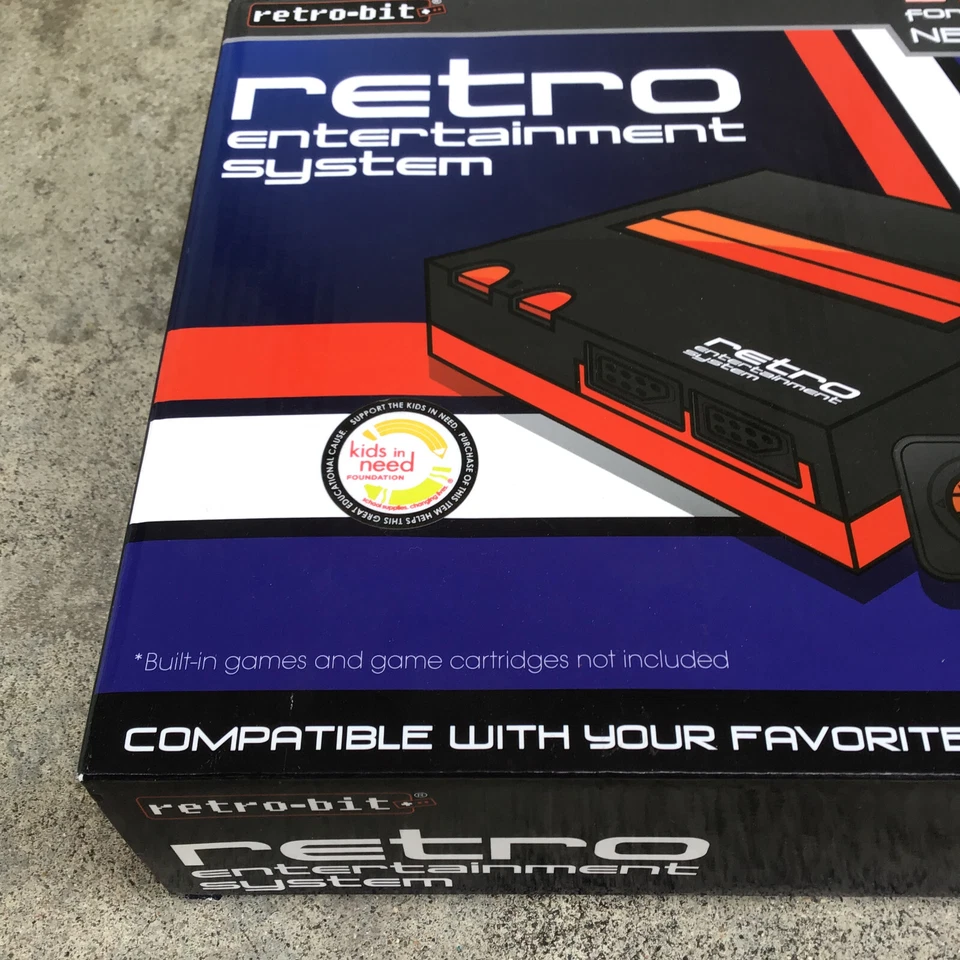 Retro-Bit Retro Nintendo Entertainment System For NES Games 2012 Black Red - Image 3 of 4