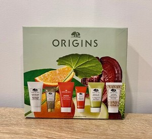 Origins 6 Piece Skincare Set - Youth Serum Face Wash Overnight Mask Gel #RA-14