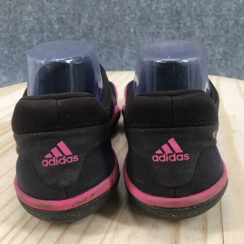 Adidas Schuhe Damen 7 Adipure Trainer Barfuß Sneaker schwarz pink Komfort Flats - Bild 9 von 15