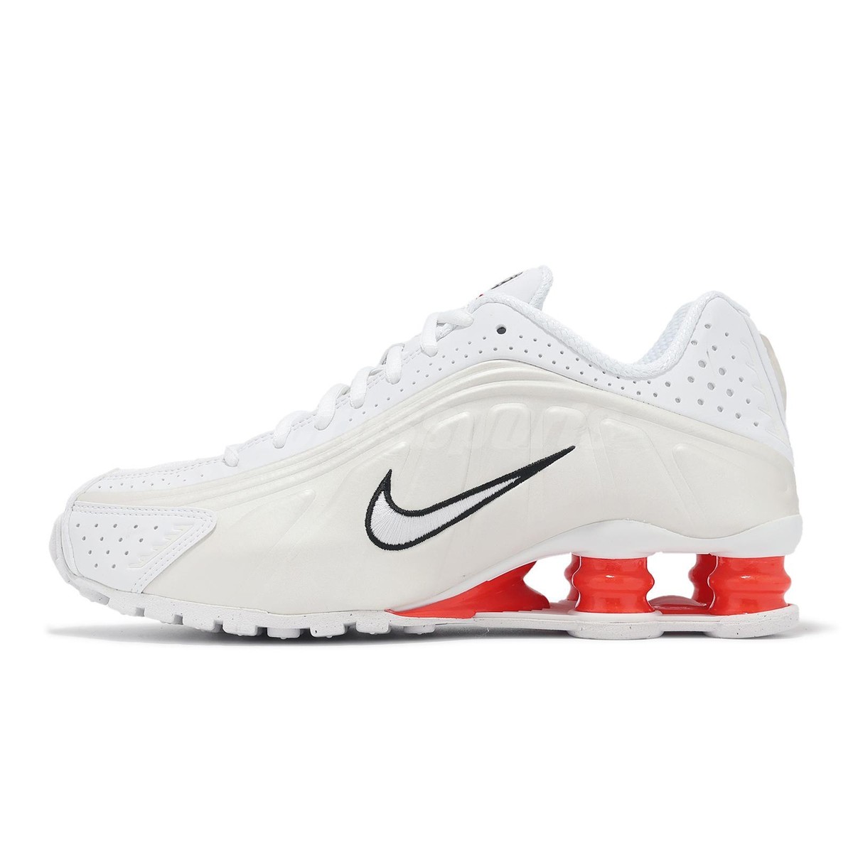 靴 NIKE Shox R4 NEYMAR WHITE Nike Shox R4 White Phantom Women Casual Lifestyle Shoes
