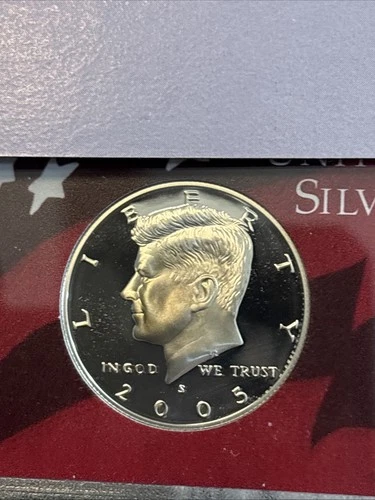2005-S Kennedy Silver Half Dollar Proof Deep Cam