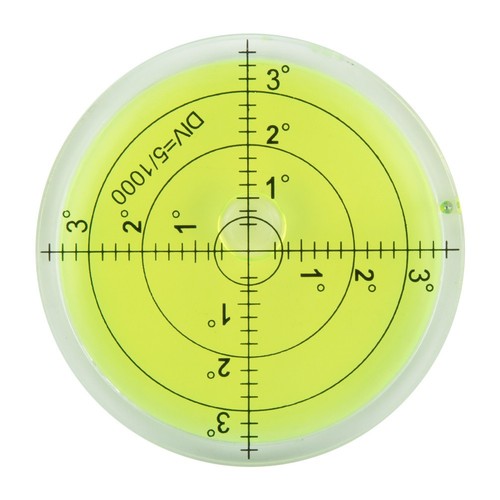 Wasserwaage Wasserwaagen Blase Kreisf?rmig Hochpr?ziser Neigungsmesser Fl��ssi - Bild 4 von 12
