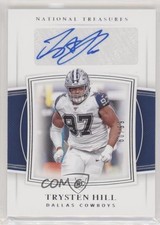 2019 Panini National Treasures Rookie Signatures 60/99 Trysten Hill Auto 0ll2