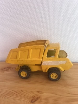 Ancien Camion Benne Jaune Tonka Métal Année 70 Vintage - Photo 1/4