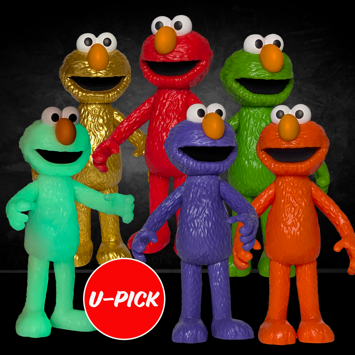 So Many Elmos! Sesame Street Blind Box Wave 4 | eBay