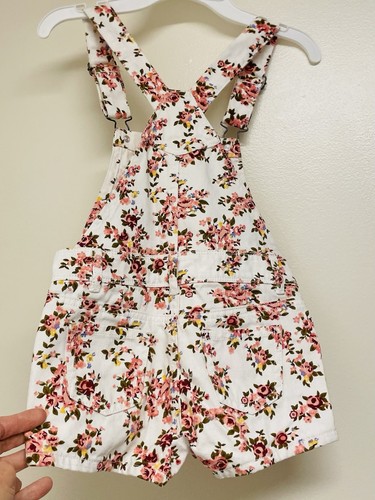 Girl’s Forever 21 Girls Floral Shortalls Size 7 EUC! - Picture 8 of 11
