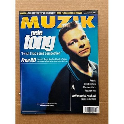 PETE TONG MUZIK #29 MAGAZINE OCTOBER 1997 - PETE TONG cover with more inside +gr