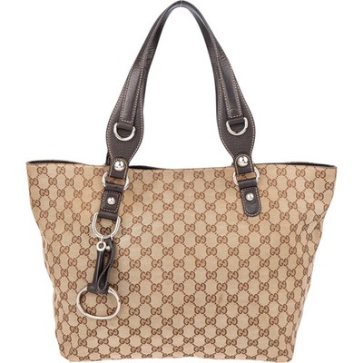 Gucci GG Monogram Horsebit Handbag Tasche