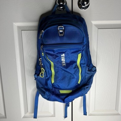 Thule Sweden Blur EnRoute Strut Daypack Backpack 19L Blue Holds 15 Inch Laptop 