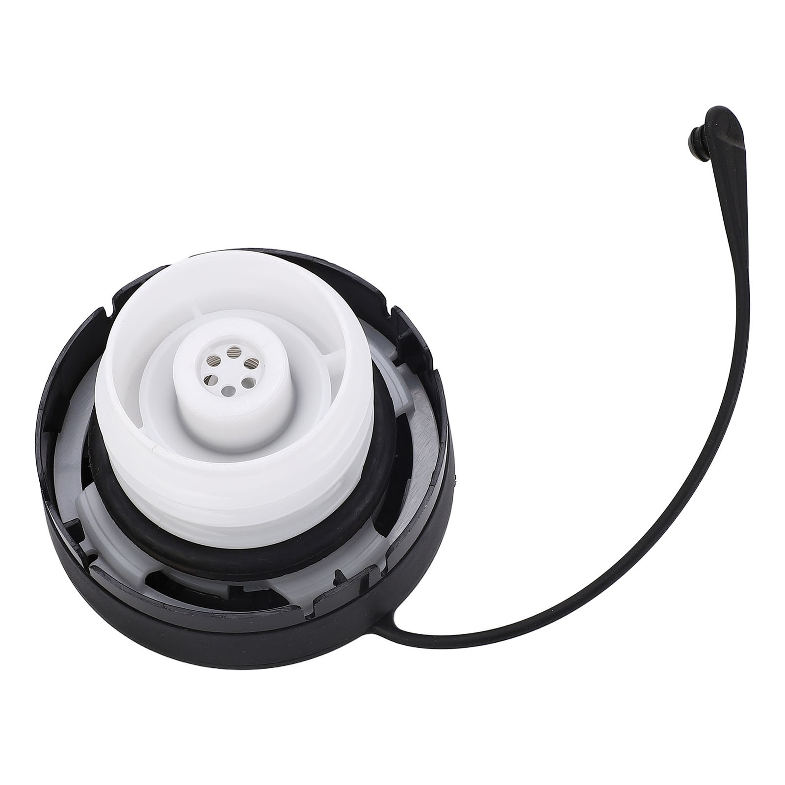Gas Cap Fuel Tank Filler Cap Black 77300‑53010 Replacement For Co