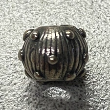 925 LAA Sterling Silver Trollbeads Sea Urchin Bead Ocean Life Retired Charm