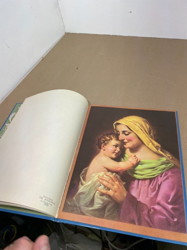 A Treasure of Christmas Religious Art 1961 George Hinke Ideals Pub. Hardcover - Foto 9 di 12