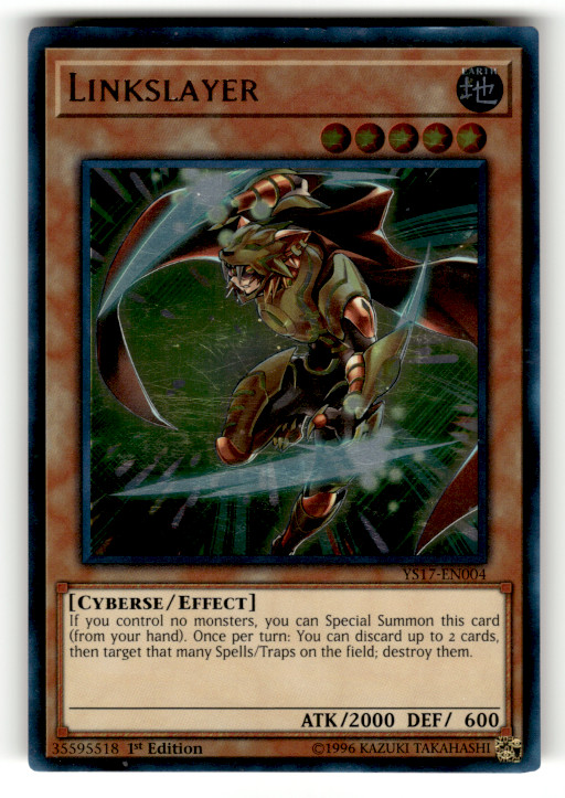 Linkslayer YS17-EN004 1st Edition Ultra Rare Starter Deck: Link Strike