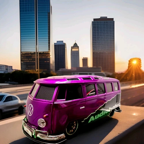 Maisto Urban Ridez R/C VW Samba Bus with Remote Control No Original Packaging - Picture 5 of 12