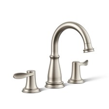 KOHLER Bellera 8 in. Widespread Bathroom Faucet in Vibrant Brushed Nickel