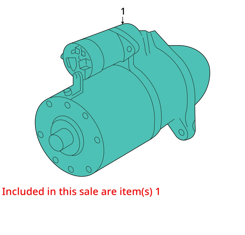 Motor de arranque de 3,4 L 139 k para Chevy Equinox 06-10 312423 M088 Foto 3 de 4