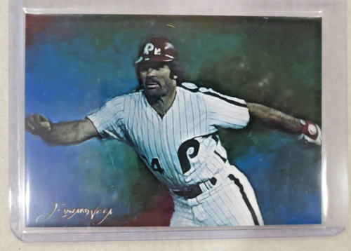 Pete Rose #52 Art Card Limited 39/50 Edward Vela Signed (Cincinnati Reds)