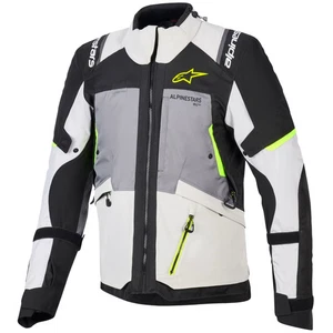 Alpinestars Andes V4 Drystar WP Motorcycle Jacket - Grey/Grey/Black/Yellow