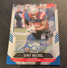 Panini Score 2021 Sony Michel #38 Autograph New England Patriots NFL Football