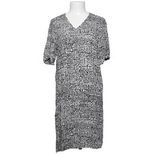 Marimekko, Kleid, Größe: 40, BASALTTI/046202, Schwarz/Weiß/Mehrfarbig #Mjx