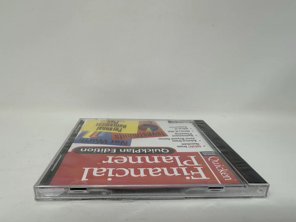 Quicken Financial Planner Win 95, Win 3.1 QuickPlan Edition NEW Sealed! - Image 3 of 4