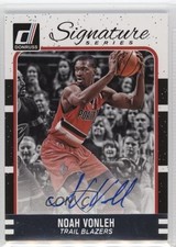 2016-17 Panini Donruss Signature Series Noah Vonleh #11 Auto 05fy