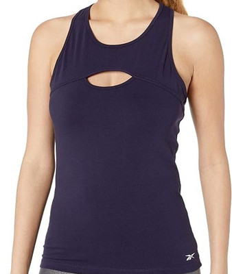 Reebok Les Mills BODYCOMBAT Tank Top Women's XXL Purple Delirium Racerback