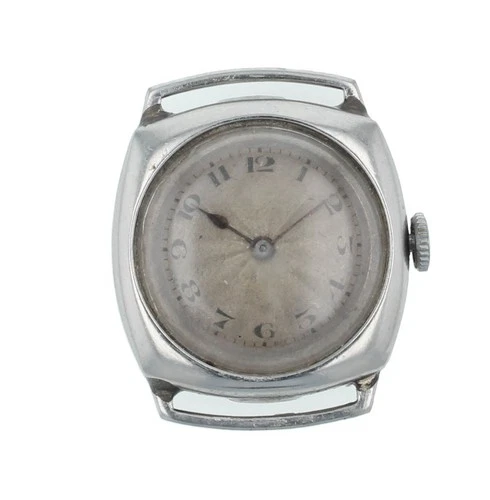 Early Rolex Rebberg Manual Wind Vintage Cushion Case 28mm Watch Circa 1920s–30s