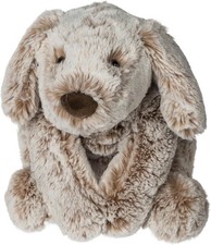 Mary Meyer Stuffed Animal Plush Soft Toy, 10-Inches, Luxey Loves Brown Puppy