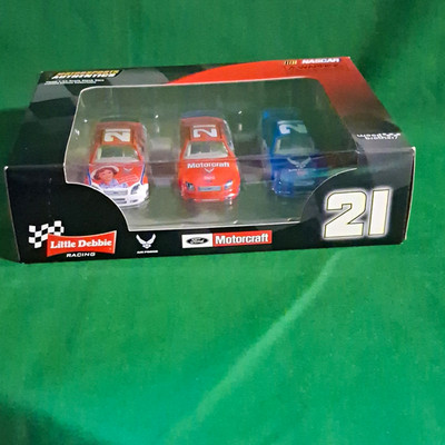 Motorsports Authentics 1:64 2008 Ford Fusion NASCAR Motorcraft 3-Car Set