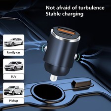 2 Port USB Super Fast Car Charger Adapter For iPhone Samsung Android Cell Phone-