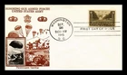 US COVER WORLD WAR II ARMY FDC SCOTT 934 CROSBY PHOTO CACHET UNSEALED