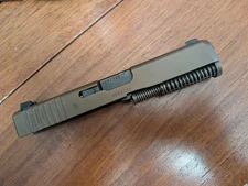 Glock 19X  Factory 9mm Complete Slide Upper  with Amerigo big dot tritium sights