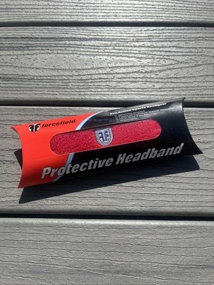 Forcefield Protective Headband Impact Reduction ~Adult/One Sz fits Most~ Red~