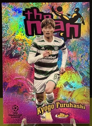 Kyogo Furuhashi 2022-23 Topps Finest UEFA Club Competitions The Man #FTM4