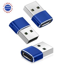 USB Adapter 3Pack Type C to A Converter for Samsung Galaxy Note Basesailor Male