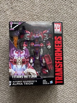 Transformers Generations Titans Return Autobot Sovereign and Alpha Trion