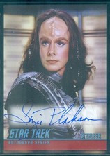 Star Trek Connections (A34) Suzie Plakson Classic TV  Autograph Card (ExL) $