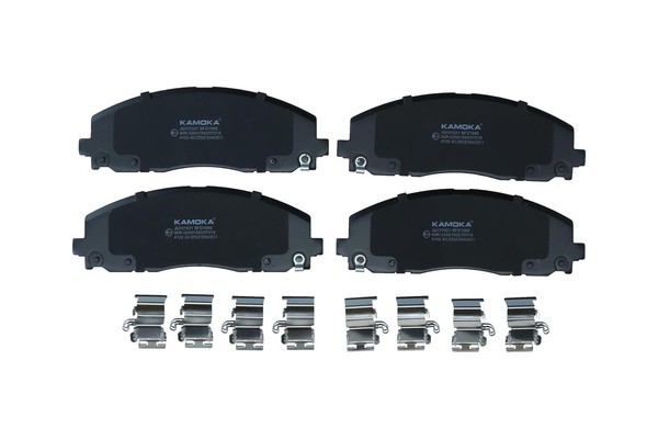 Kamoka Bremsbelagsatz Scheibenbremse JQ101021 FüR Fiat Freemont JTD 4X4 Jeep 4-image