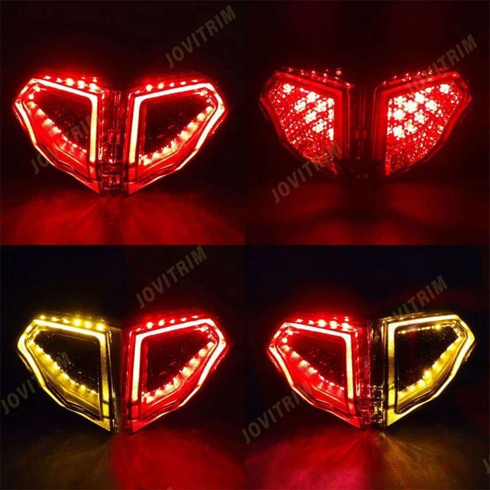 For  DUCATI 848 EVO 1098/R/S 1198/S/R/SP Taillight Turn Signals Integrated LED - Image 3 of 4