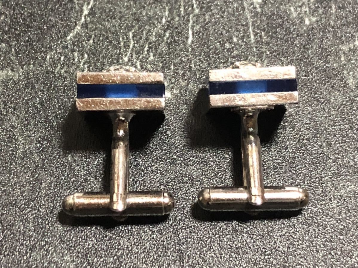 Versace Cufflinks Silver Medusa - Used with Box, Minor Scratches, Chips thumbnail 7