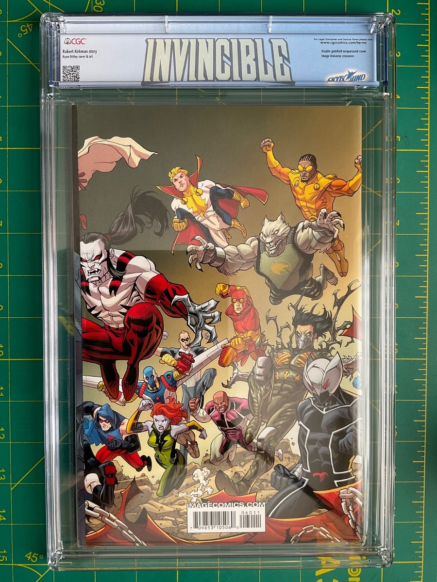 Invincible #60 CGC 9.8 Spawn Image Universe Crossover Kirkman