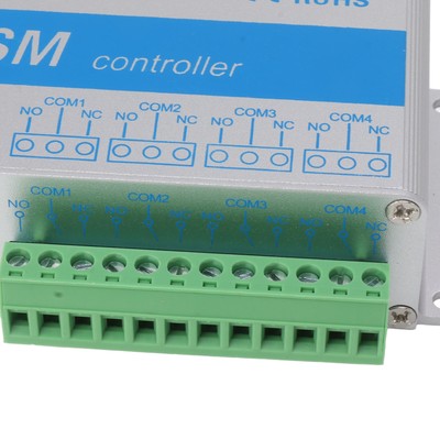 SMS GSM Gate Opener IP30 Protection Aluminum Remote Control Relay Switch For