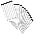 8 Pack Legal Pads 4x6 Inch 30 Sheets Mini Lined Paper Pads for Office Supplie