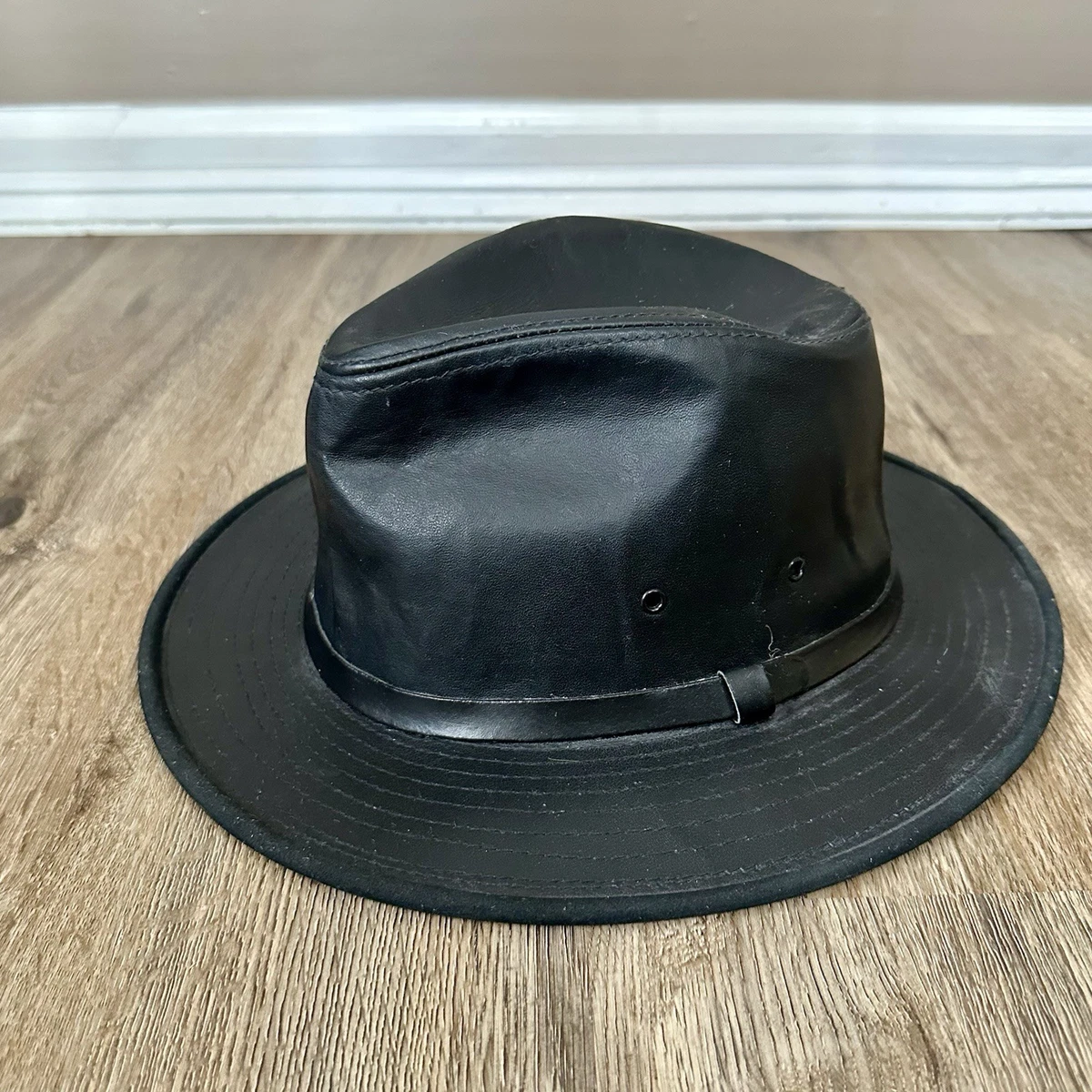 Leather Fedora Original Vintage Hats for Men for sale | eBay