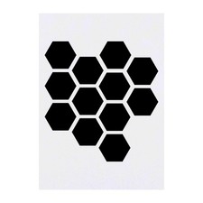 'Honeycomb Pattern' Temporary Tattoos / Transfers TO00023445 