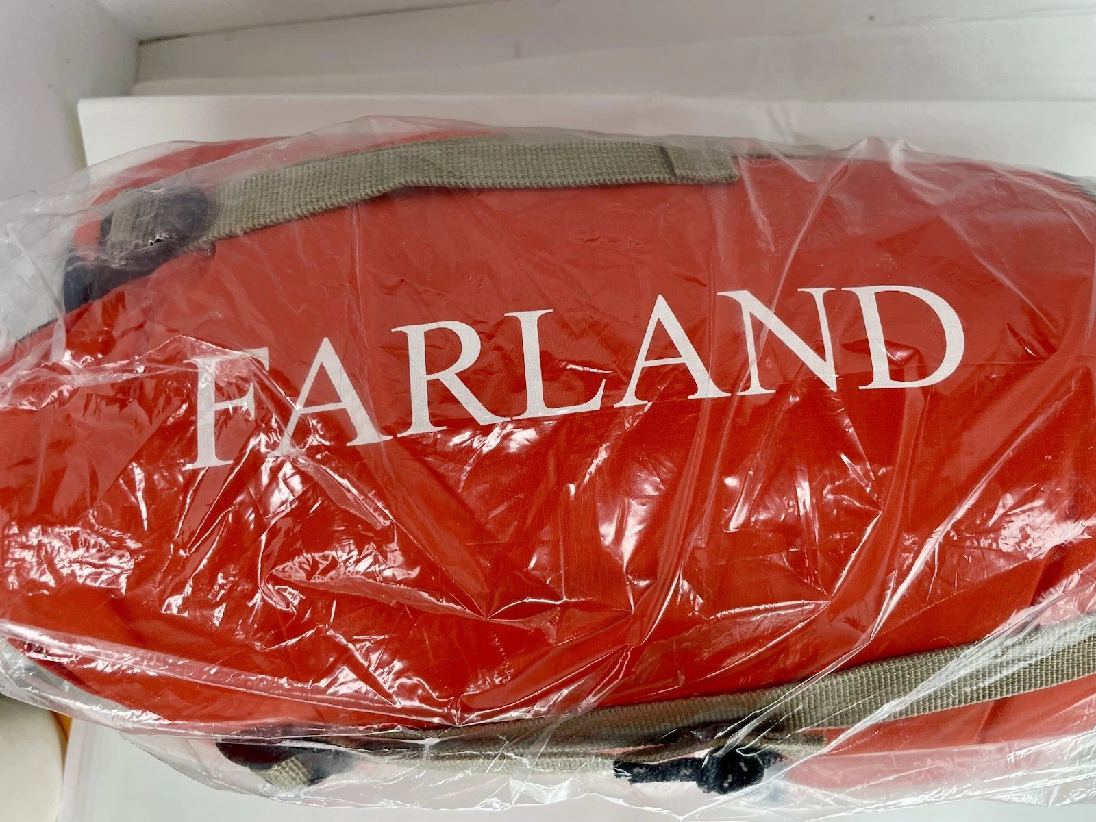 NEW FARLAND Sleeping Bag for Adults Compression Sack Portable Orange Large