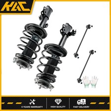 4pcs For 2012-2017 Toyota Camry Front Complete Struts Sway Bar Suspension Kit