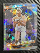 2025 Panini WNBA Prizm Aneesah Morrow #79 RC Cracked Ice Connecticut Sun