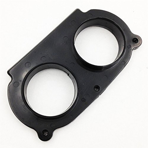 Black Air Filter Intake Adapter For Yamaha Raptor 660/686 All Years - Picture 2 of 5